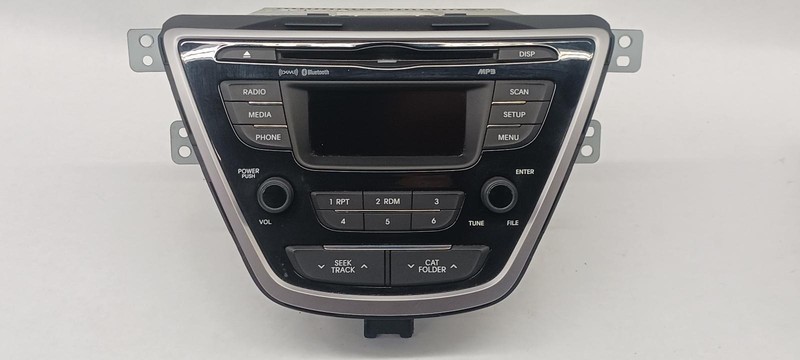 13 HYUNDAI ELANTRA radio assembly head unit 1.8L OEM Guaranteed!