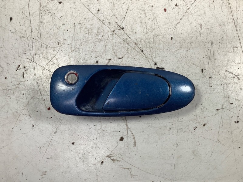 92-95 Honda Civic Outer Door Handle Blue Left Front OEM