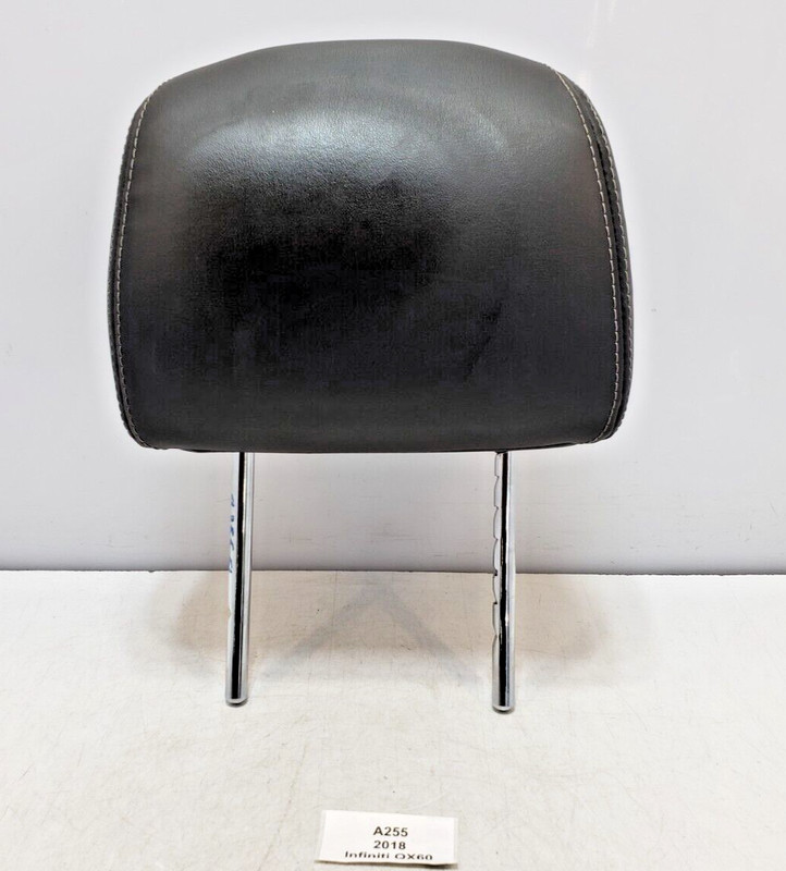 ✅ 2017-2020 OEM Infiniti QX60 Front Left Driver Seat Headrest Leather Black