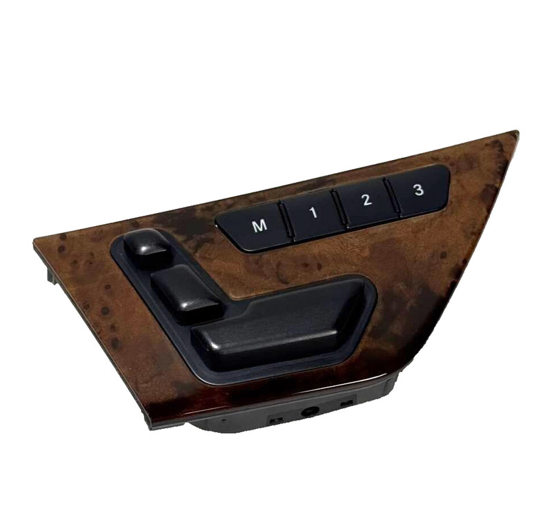 📌2010-15 MERCEDES W204 C250 C350 FRONT LEFT DRIVER SEAT CONTROL WOOD TRIM OEM