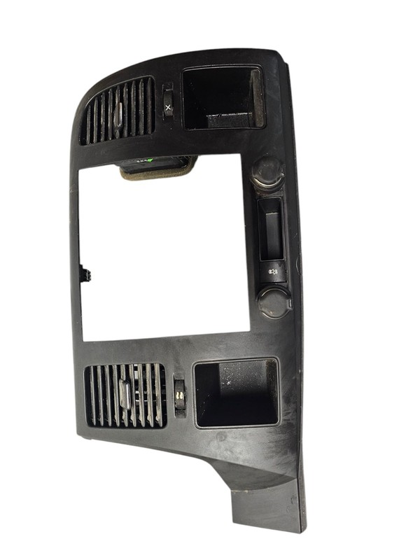2007-13 GMC CHEVY SILVERADO SIERRA Center Dash Radio Bezel Trim Panel BLACK OEM