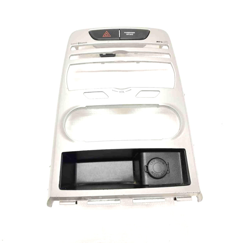 2010 Genesis Radio Bezel Trim Light Scratches OEM 847412M2009P