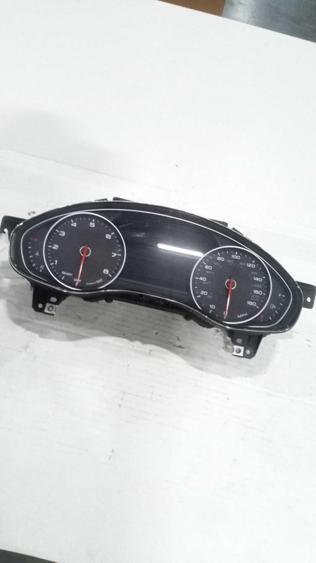 2016 AUDI A6 Speedometer Gauge OEM Black 142K Miles NJ25-21550-531377