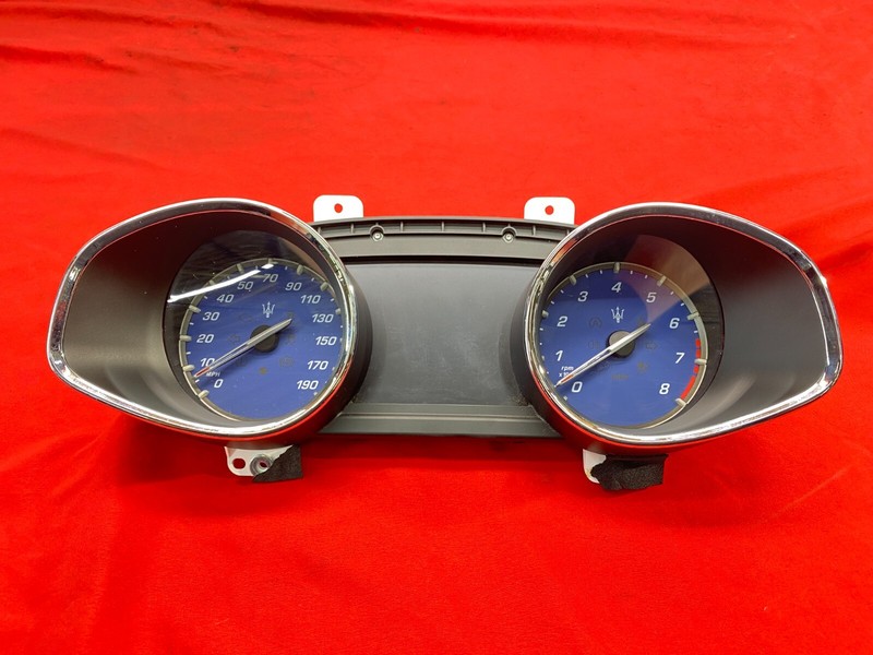 17-21 Maserati Quattroporte Dash Instrument Cluster Speedometer Gauge Panel OEM✅
