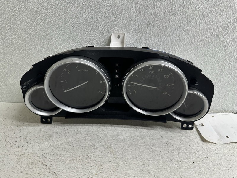 2009 Mazda 6 AT Cluster Speedometer tach gauges instrument panel oem