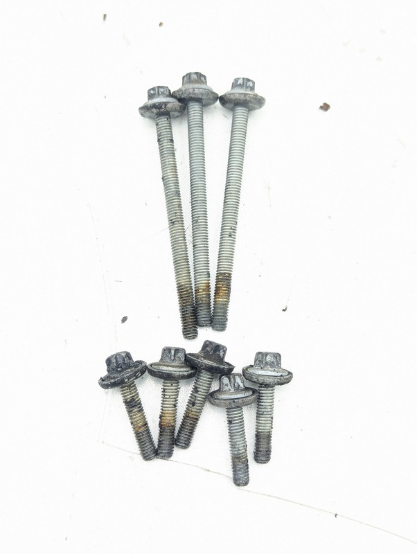 2003 Mercedes-benz Clk320 Driver Valve Cover Cylinder Head Bolts Set OEM