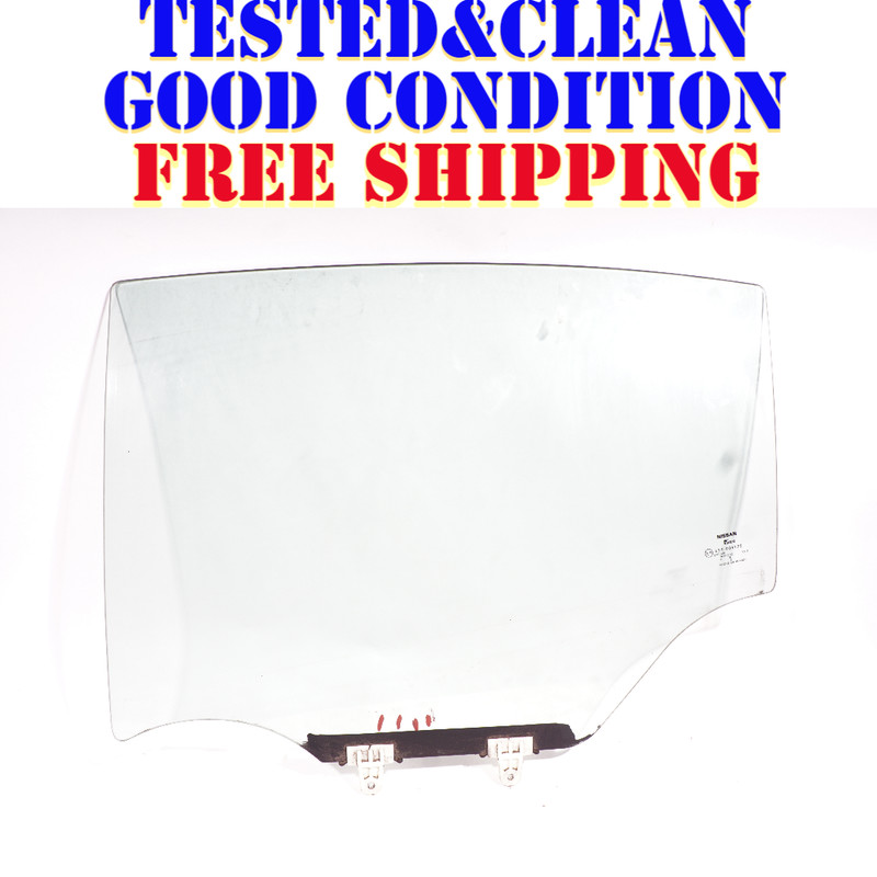 2010 2011 2012 NISSAN SENTRA REAR LEFT DRIVER SIDE DOOR WINDOW GLASS OEM