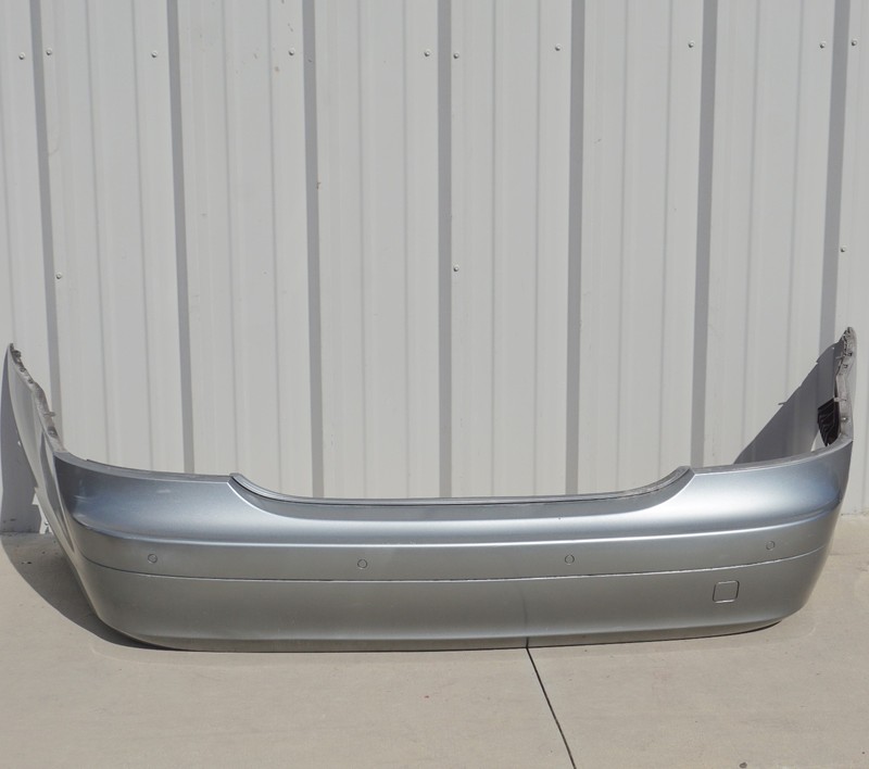10-13 Mercedes W221 S400 S550 Rear Bumper Cover Assembly GRAY OEM