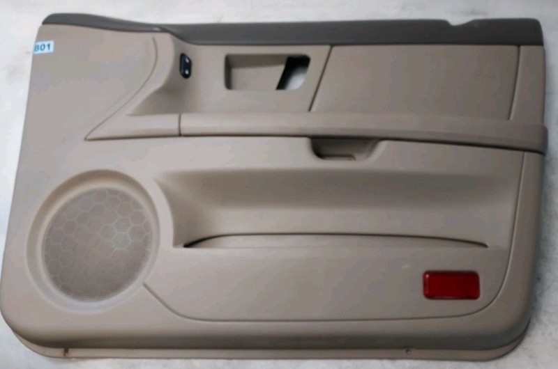 2001 Sable Passenger Right Front Door Trim Panel w/ Master Switch Beige OEM