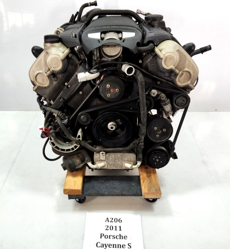 ✅ 11-14 OEM Porsche Cayenne S 958 AWD 4.8L V8 Engine Motor Long Block Assembly