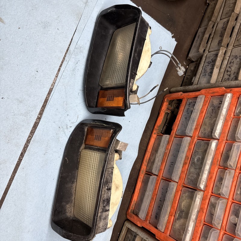 Club Car Ds Or Turf 2 Golf Cart front headlight assemblies