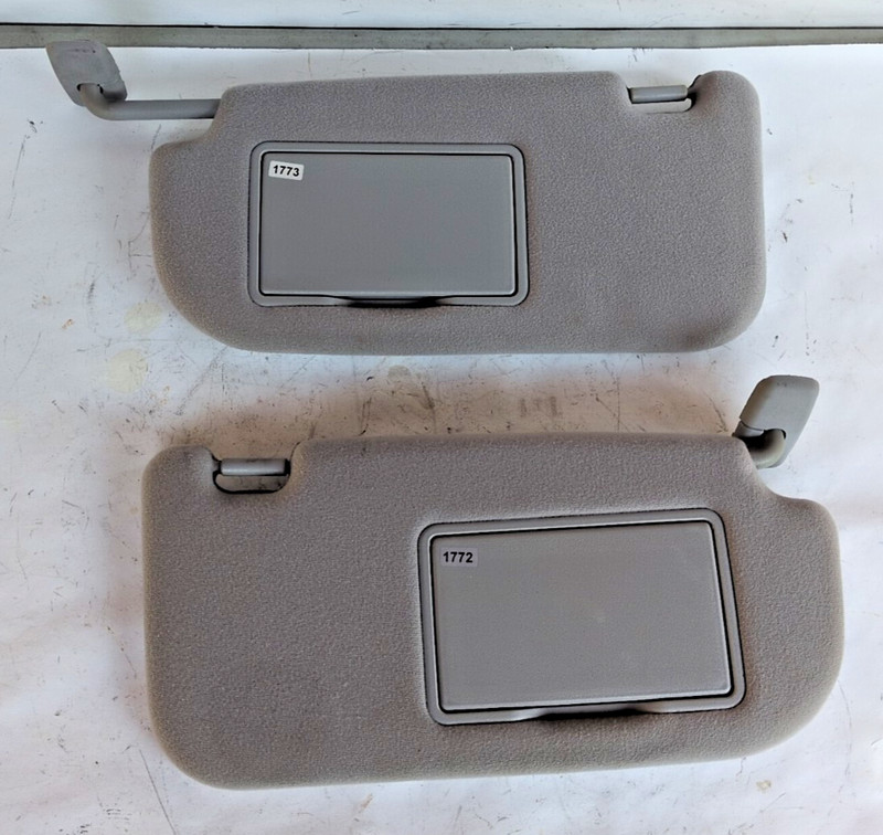 2005-2010 Kia Sportage Sun Visor Shades Driver Passenger Right Left RH LH OEM