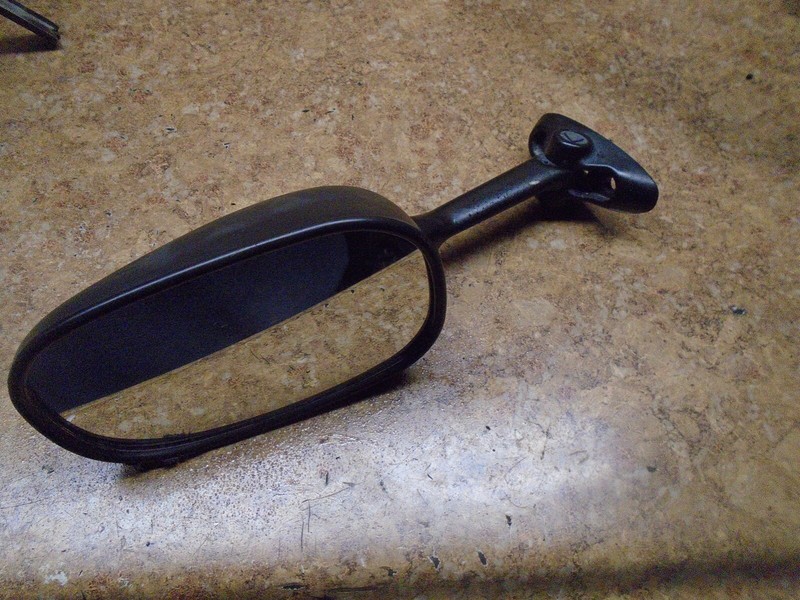 2002 Suzuki GSX-R600 GSXR6 GSXR600 Left Front Mirror Mount Stem Rear View 02