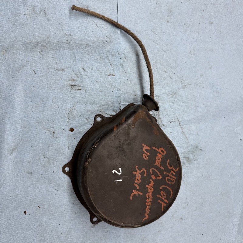 1970’s Vintage Snowmobile Polaris Colt 250 295 340 motor recoil # 21