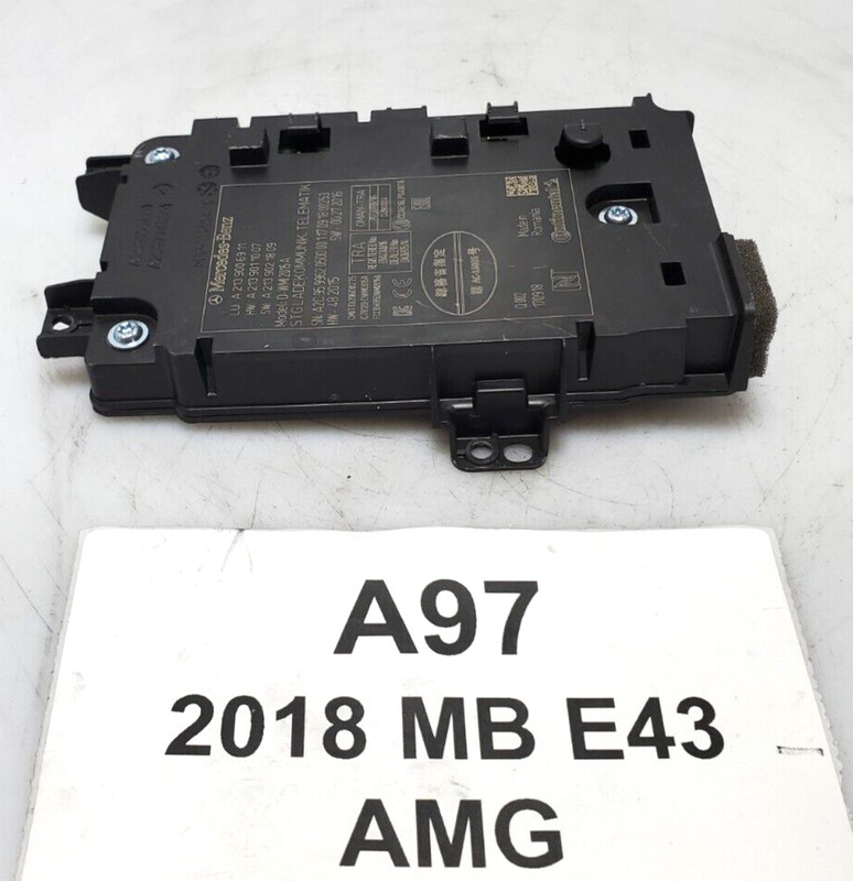 ✅ 17-20 OEM Mercedes W213 E300 E400 E43 Center Console Wireless Charging Module