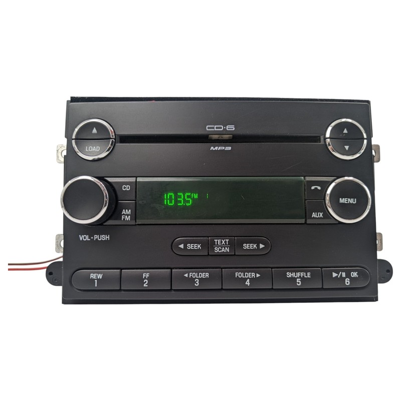 08 09 Fusion Milan Explorer Mountaineer Radio Receiver CD Player 8E5T-18C815-BG