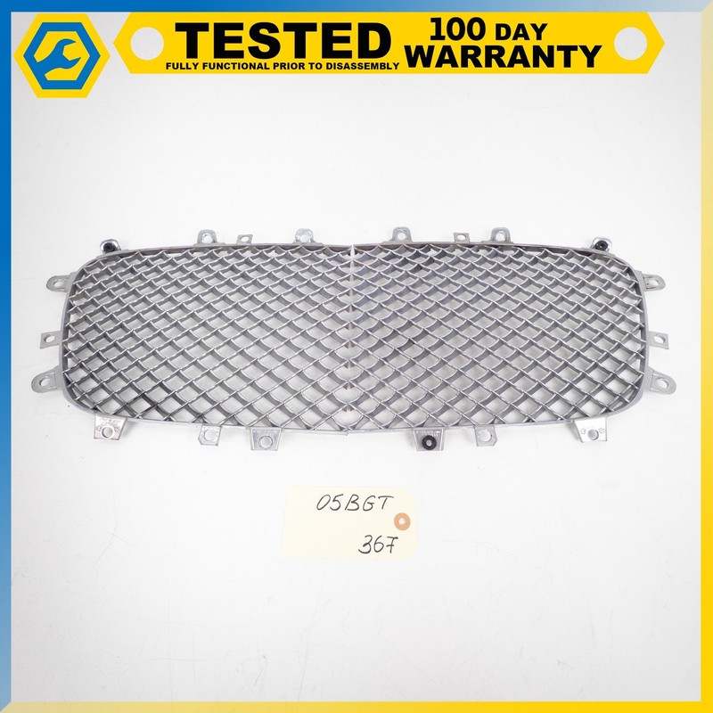 03-10 BENTLEY CONTINENTAL GT LEFT & RIGHT SIDE HOOD RADIATOR GRILLE GRILL SET OE