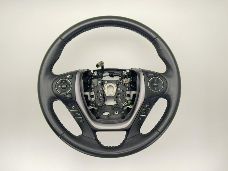 2016-2018 HONDA PILOT STEERING WHEEL W/CONTROLS LEATHERBLACK TC:-B-B 58124