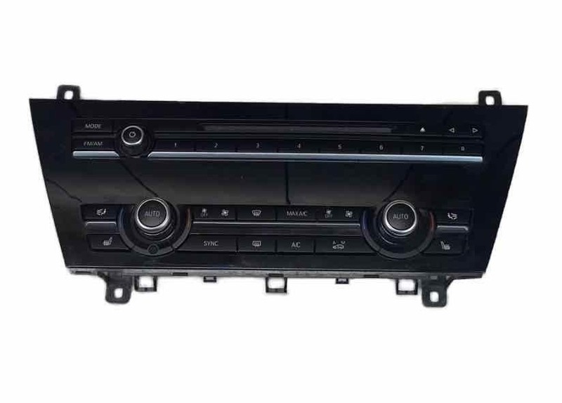12 19 BMW 640I HVAC AC HEATER CONTROL PANEL ASSY OEM 61319328431