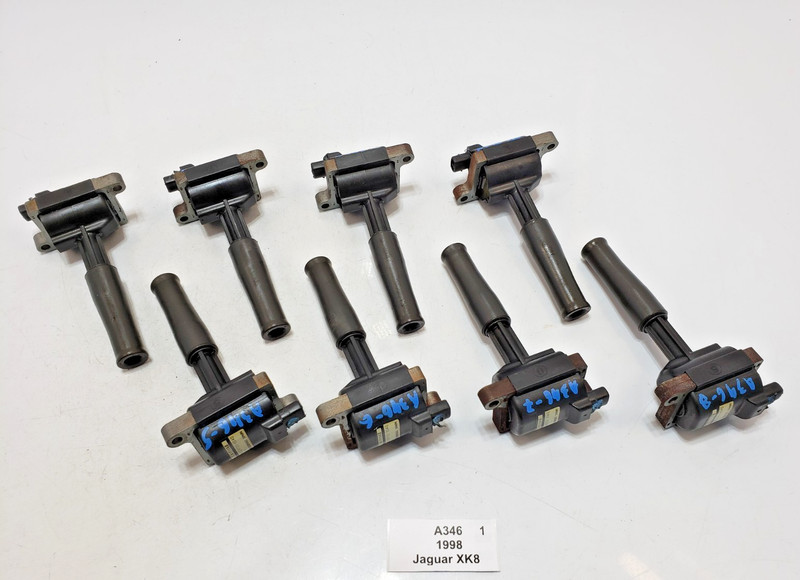 ✅ 1997-2003 OEM Jaguar XK8 XKR 4.0L V8 Engine Motor Ignition Coil Igniter SET