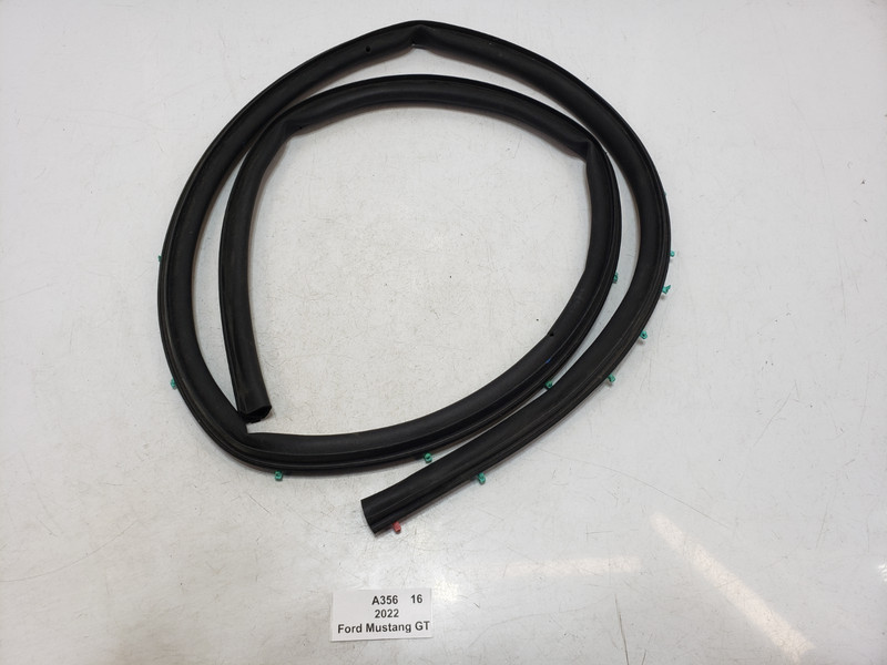 ✅ 15-23 OEM Ford Mustang GT Front Right Side Door Upper Belt Seal Rubber 7k