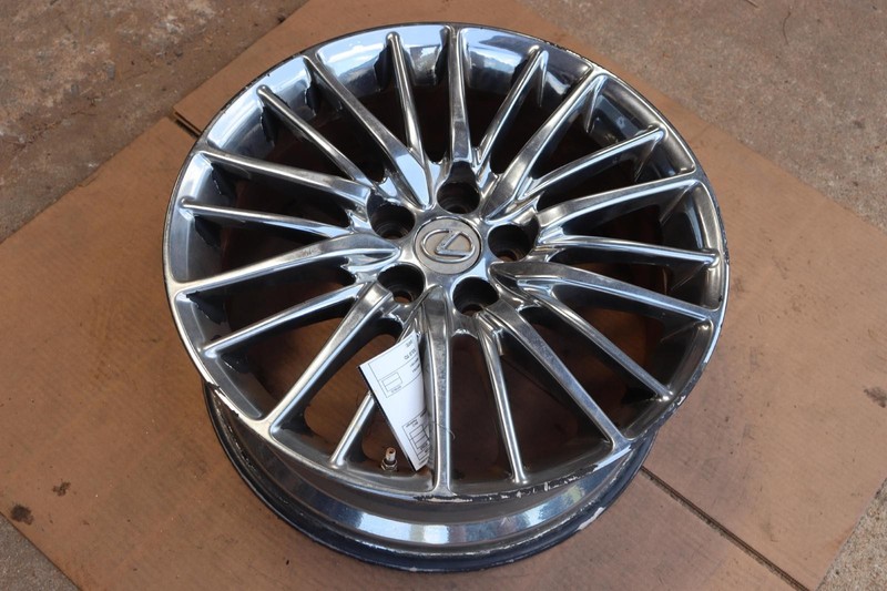 2010-2012 LEXUS LS460 WHEEL RIM R19 19x8 20 SPOKE ALLOY OEM