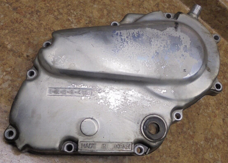 1985 Yamaha XJ700 XVJ700 Maxim Engine Cover Panel Gear Shift Case Motor Shifter