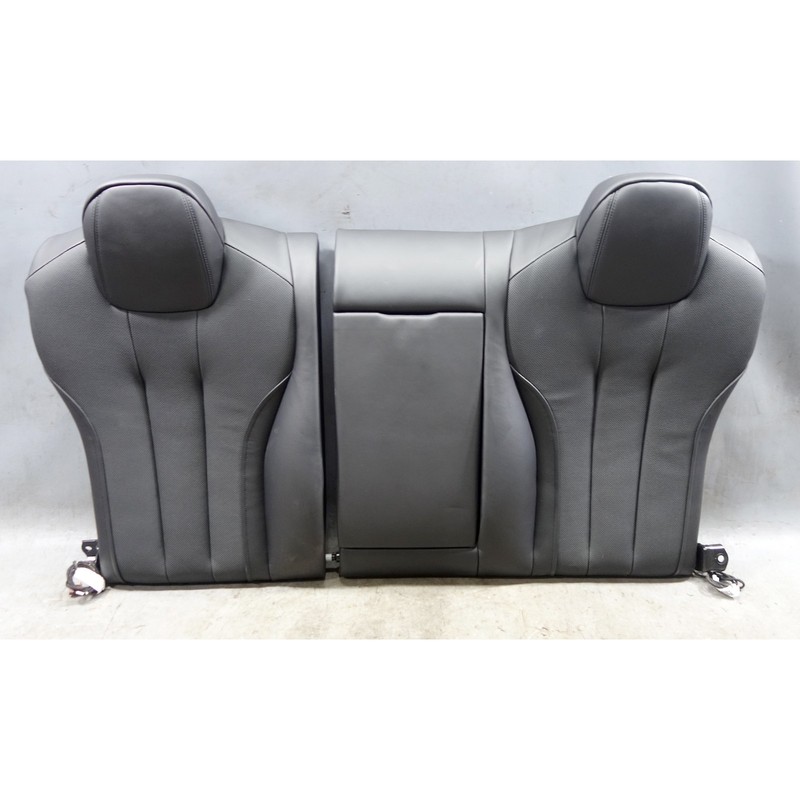 2013-2015 BMW F06 6-Series Folding Rear Seat Backrest Black Leather Perforated