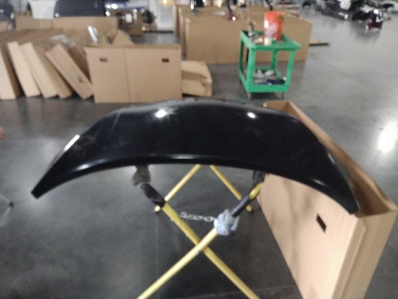 2011-2012 Nissan JUKE OEM Used Black Hood Panel - 4DR SUV - FEA0M1KAMA