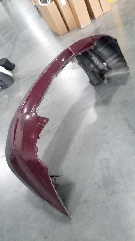 2014 Honda Crosstour Maroon Rear Bumper Assembly OEM 139K Miles NJ25-24493
