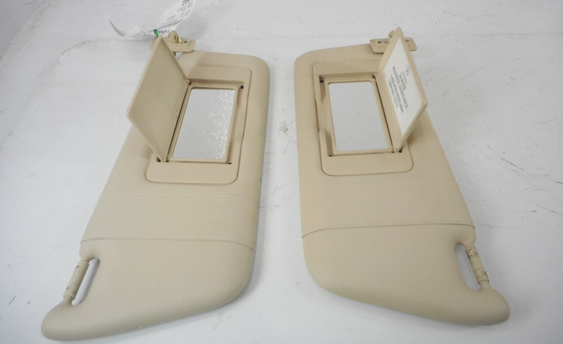 Mercedes-Benz CLK350 Coupe Sun Visor Pair Left Right Illuminated OEM 2006-2009