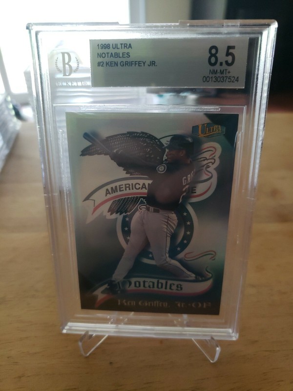 1998 Ultra Notables Ken Griffey Jr. #2 BGS 8.5