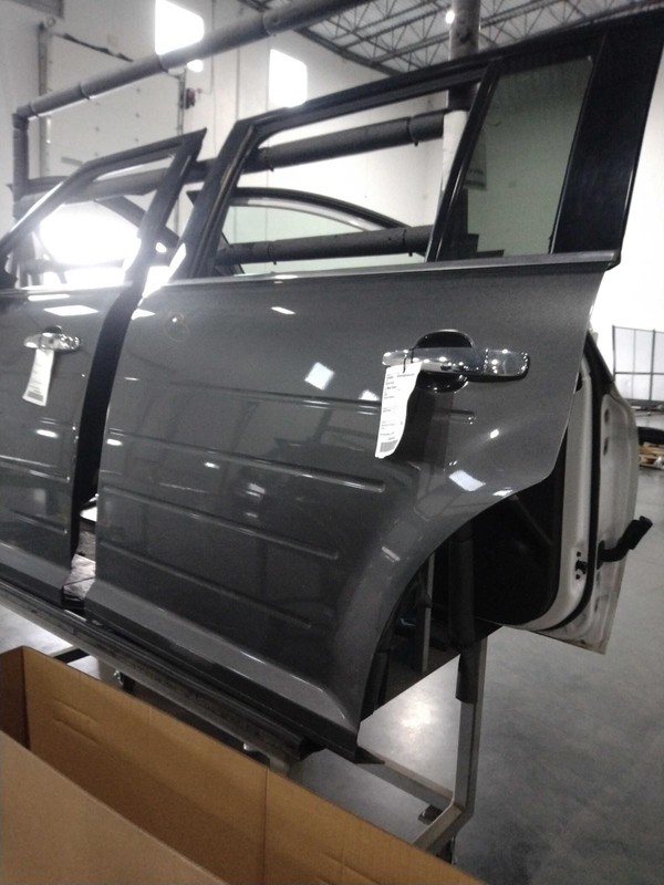 2016 Ford Flex Left Rear Door Grey Small Dent 147K Miles OEM Used Part