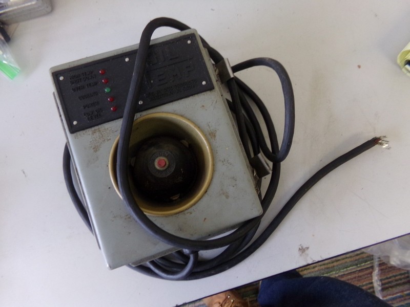 Oil Temd Model #OT-1202 Enclosure, with Cut Cord *FREE SHIPPING*