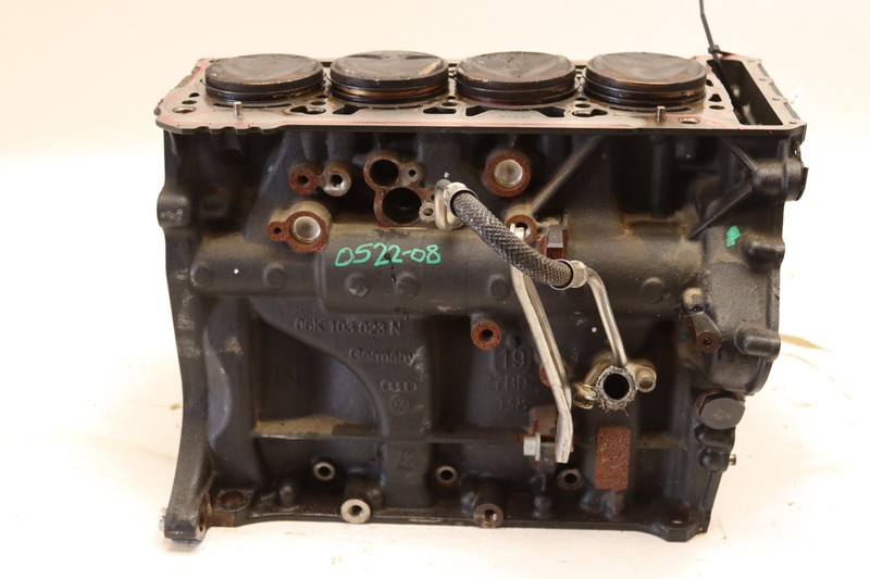 2017-2019 AUDI A4 2.0L 4 CYL GAS TFSI B9 ENGINE CYLINDER BLOCK SHORT OEM