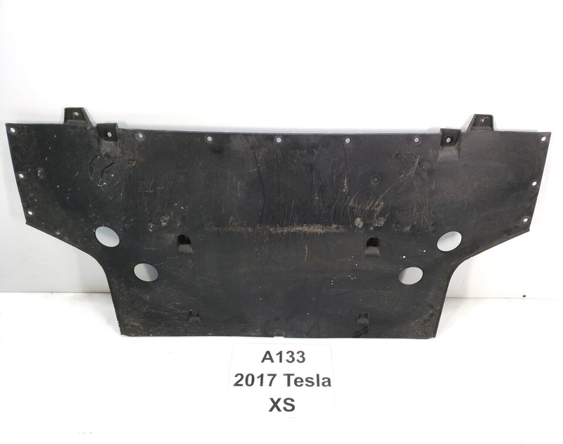 ✅ 2016-2020 OEM Tesla Model X Front Underbody Tray Splash Guard Cover