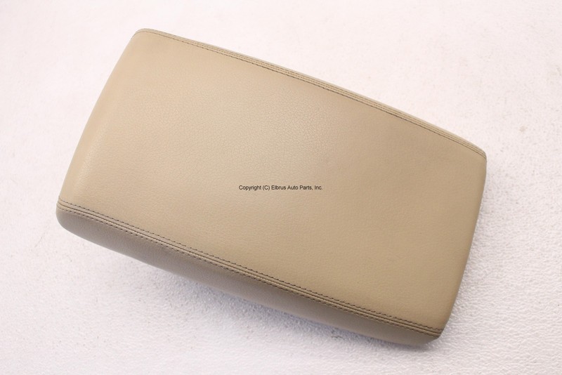 2012 - 2018 AUDI A7 FRONT CENTER CONSOLE ARMREST LEATHER BEIGE TO 11/2014