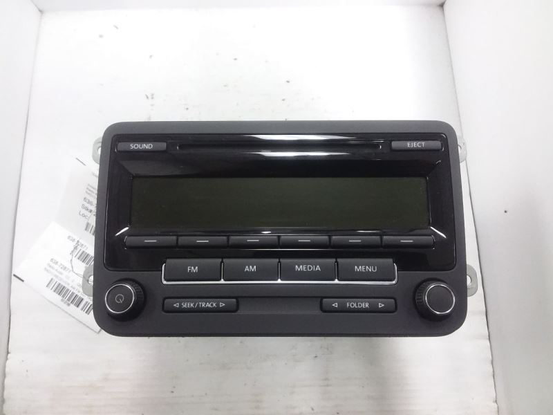 Radio Receiver AM FM CD Fits 15-17 Volkswagen JETTA 1K0035164H