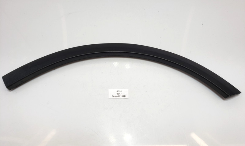 ✅ 16-20 OEM Tesla Model X Rear Left Driver Side Door Lower Arch Flare Molding