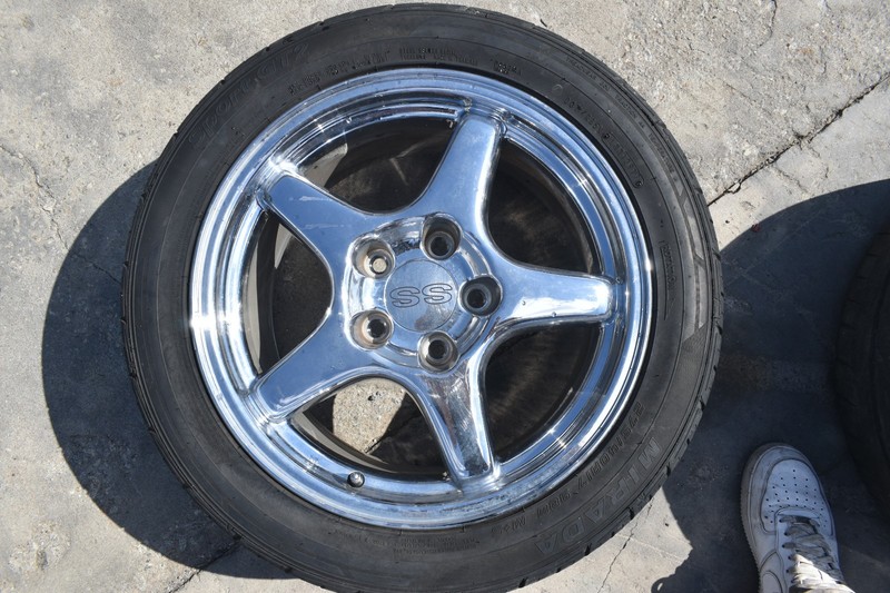 1998-2002 CAMARO SS SLP 17X9 CHROME WHEEL RIM