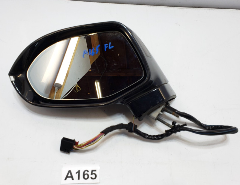 ✅ 13-18 OEM Audi RS7 A7 S7 Front Left Driver Door Rear View Mirror Black NOTE*