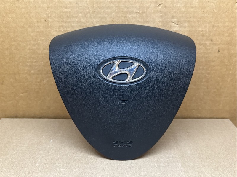 09-12 Elantra Touring Front Left Driver Side Steering Wheel Air Bag Airbag Black
