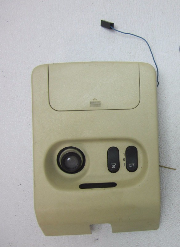 93-98 SAAB 9000 DOME LIGHT MAP LAMP INTERIOR TRIM TAN CONSOLE ROOF SWITCH MAP