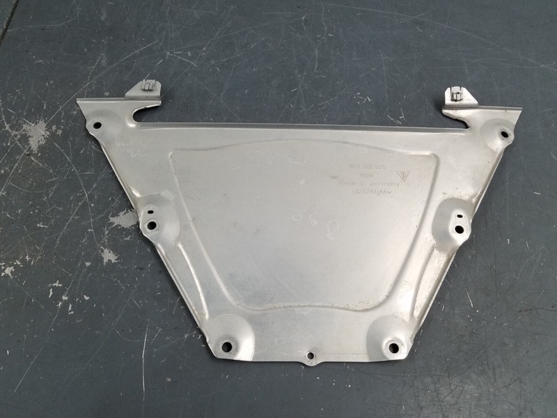 2022 911 Porsche GT3 992 Rear Suspension Sub Frame Reinforcement Plate #0537 M2