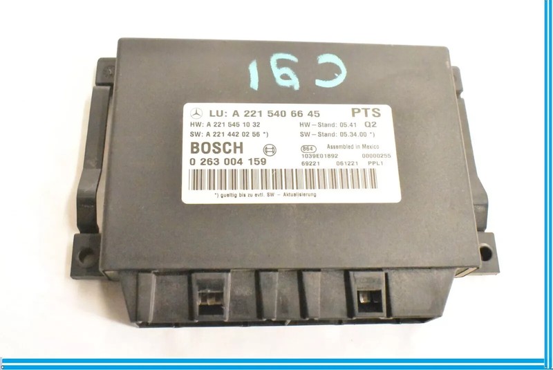 07-10 Mercedes W221 S550 CL550 Parktronic Control Module PDC 2215406645 OEM