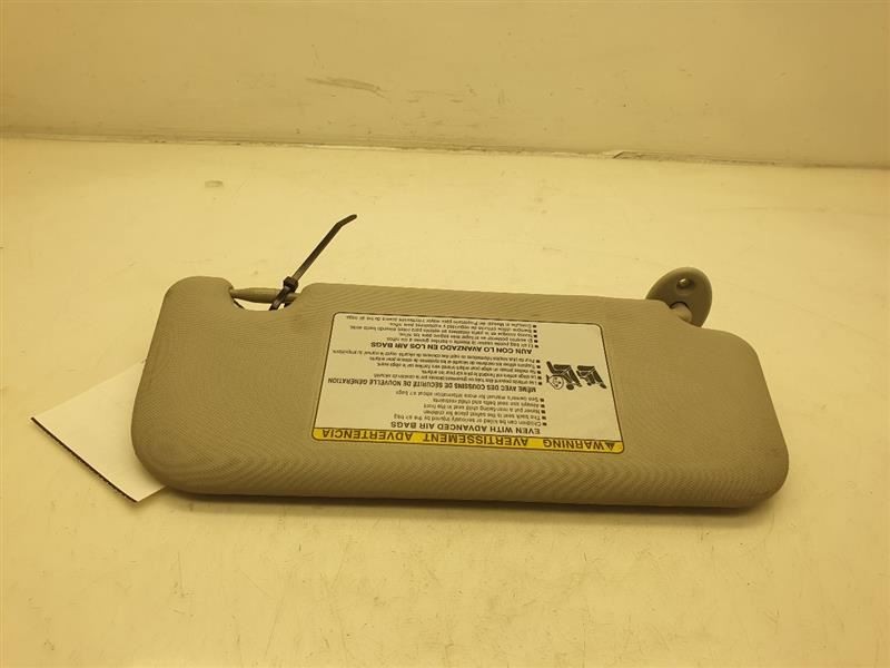 Driver Left Sun Visor Fits 14-16 Toyota Corolla Gry FB16