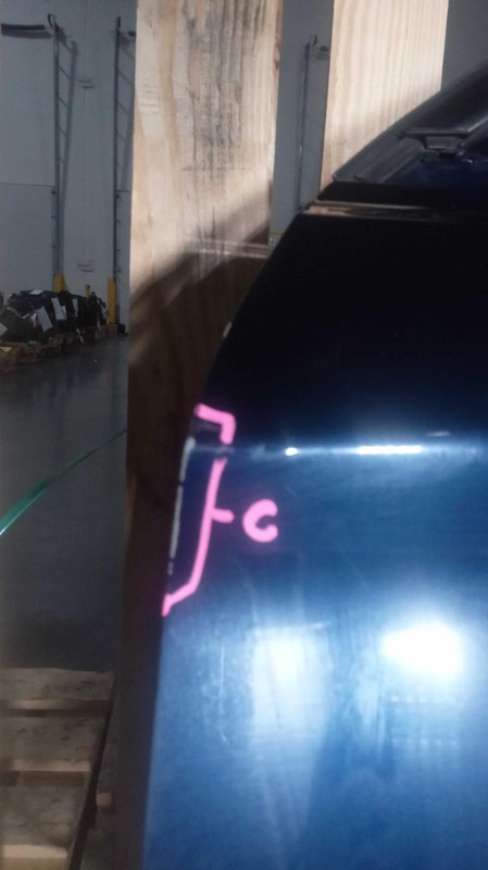 2019 Genesis G70 Left Door Blue - Used, Dents & Chips, OEM Part 7728509