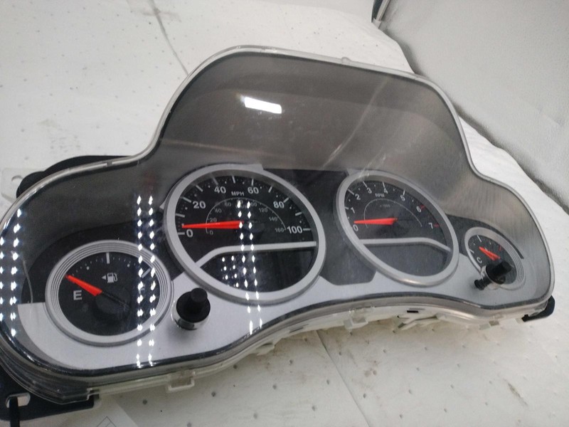 Used Speedometer Gauge fits: 2010 Jeep Wrangler cluster 100 MPH Grade B