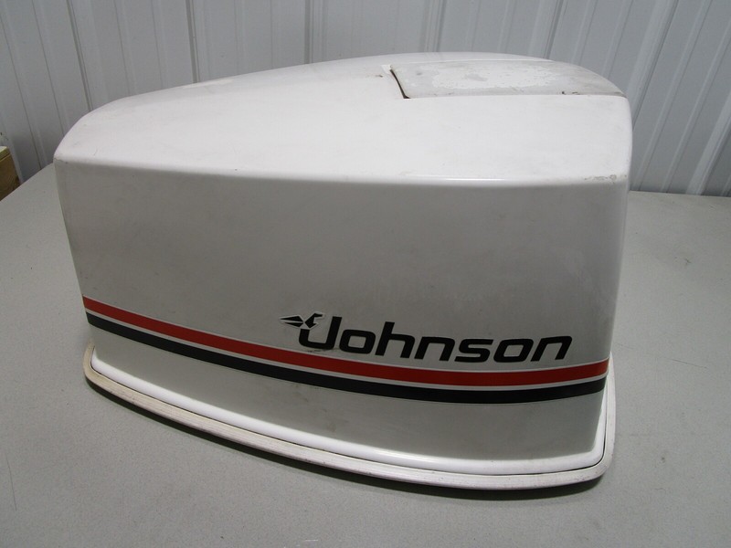 0392706 OMC 1983 Johnson Outboard V4 90 HP Top Engine Cowl Cover