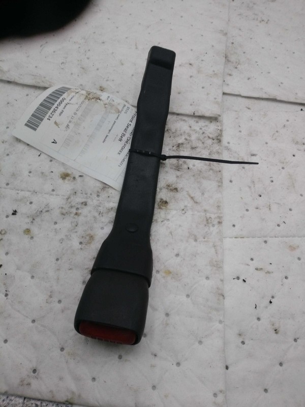 2003 Jeep Grand Cherokee Used OEM Grey Seat Belt Passenger Buckle 212K Miles